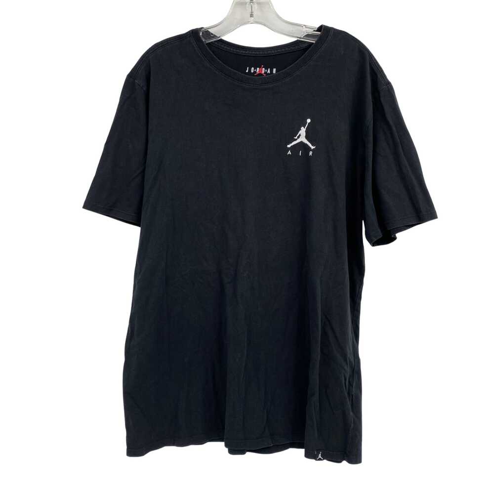 Jordan Black Basic Cotton T-Shirt | Men’s XL
